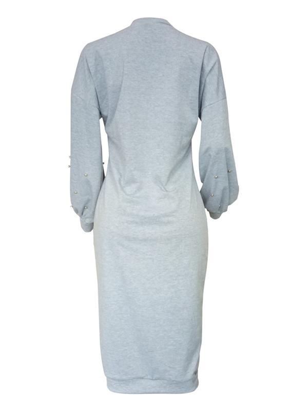 Quiet And Shine Sweatshirt Dress
