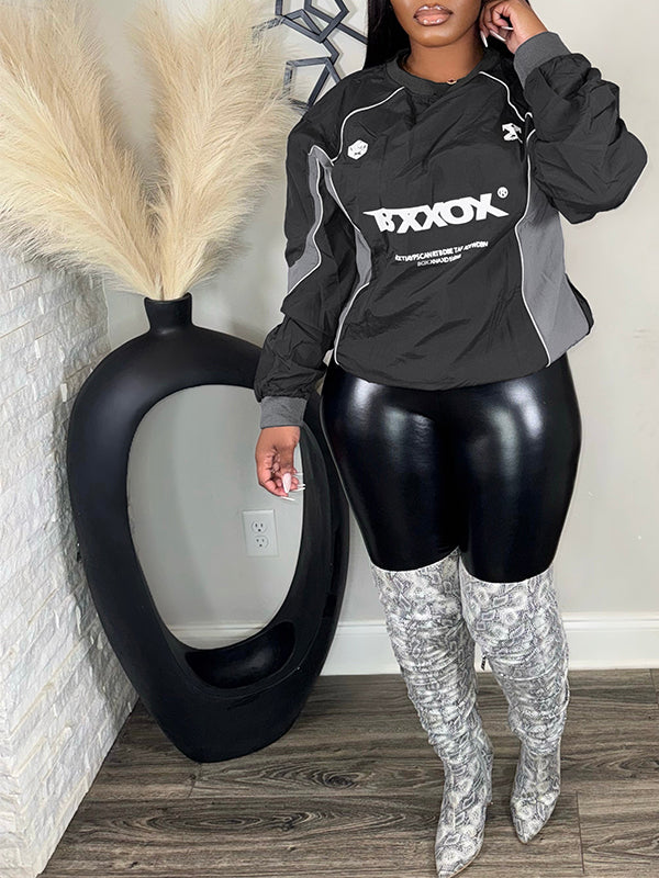 Motionkiller Printed Colorblock Sporty Top