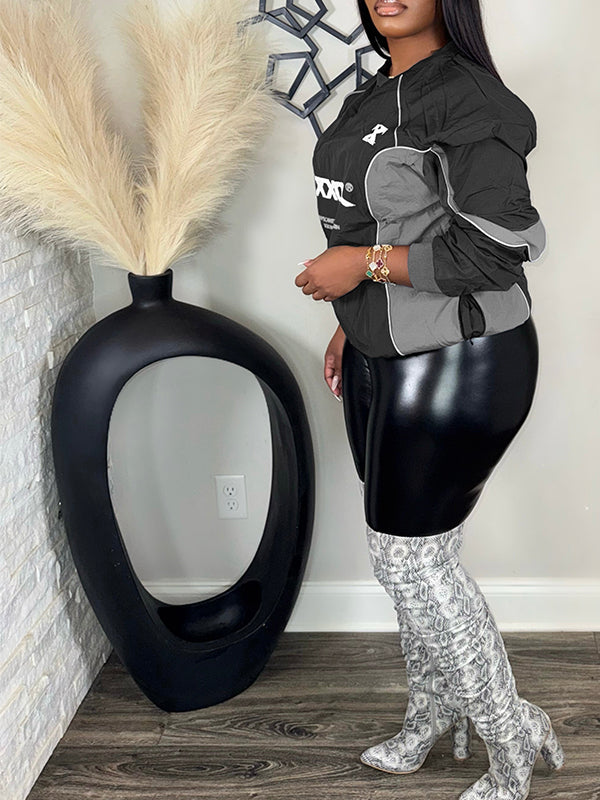 Motionkiller Printed Colorblock Sporty Top