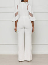 Load image into Gallery viewer, Solid Sheer Combo Jumpsuit--Clearance