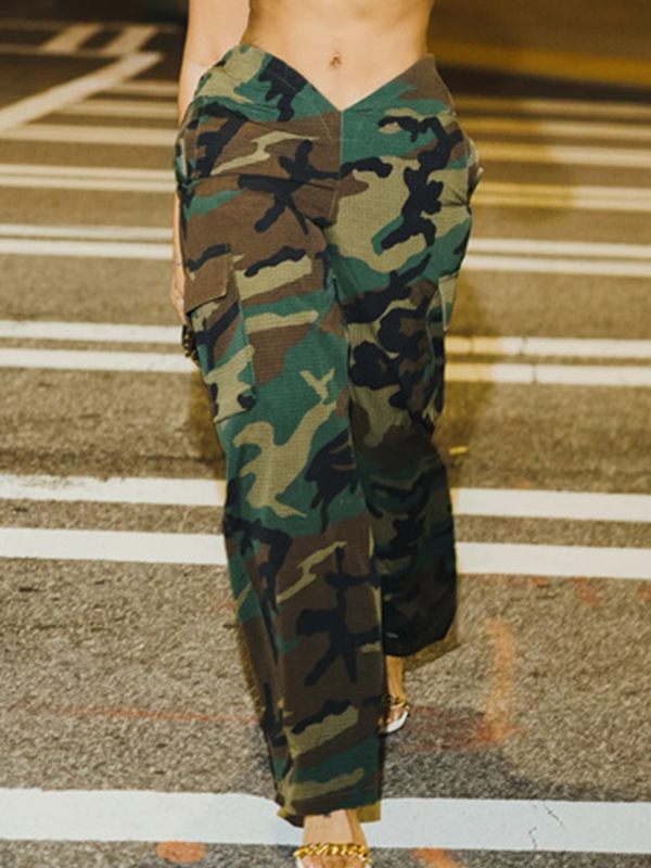 Camo Cargo Pants--Clearance