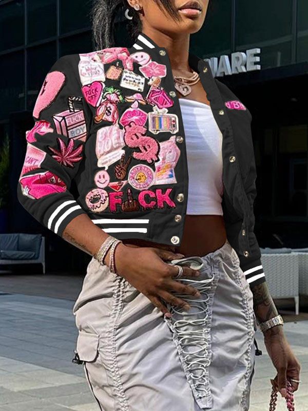 Motionkiller Printed Bomber Jacket