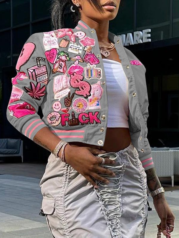 Motionkiller Printed Bomber Jacket