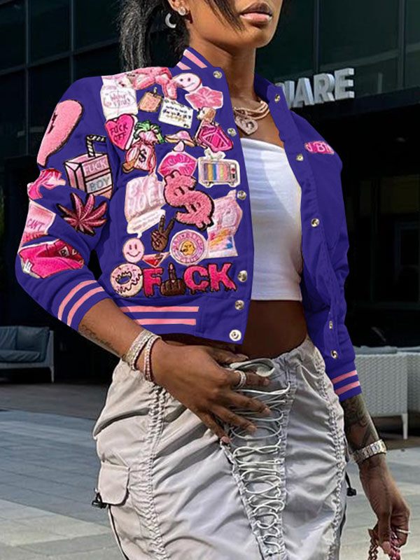 Motionkiller Printed Bomber Jacket