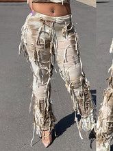 Load image into Gallery viewer, Motionkiller Fringe Tie-Dye Pants