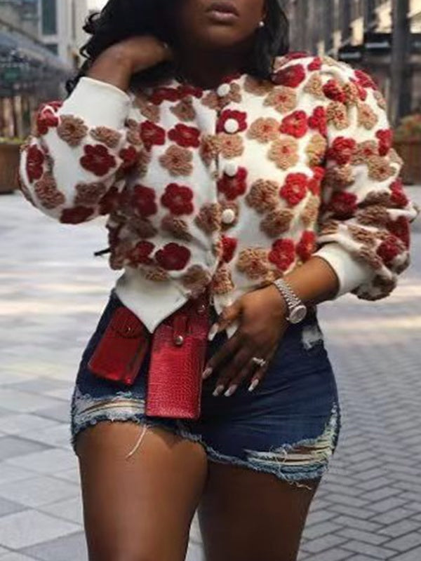 Motionkiller Floral Bomber Jacket