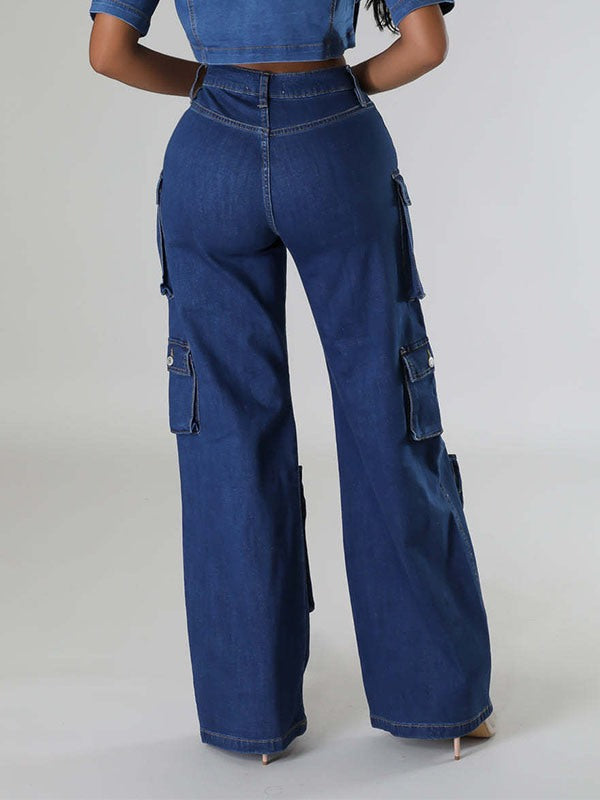 Motionkiller Wide-Leg Cargo Jeans