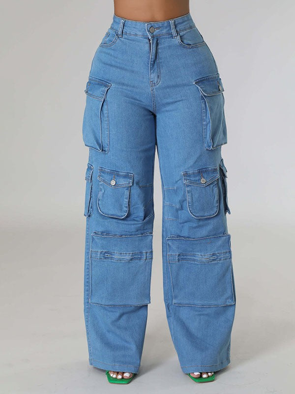 Motionkiller Wide-Leg Cargo Jeans