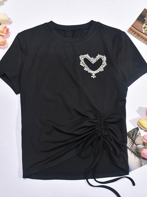 Motionkiller Heart Studded Tee