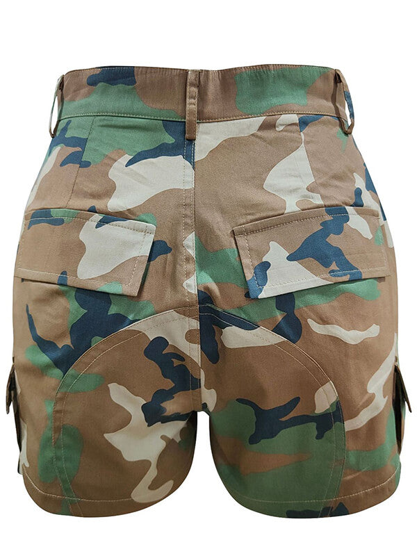 Motionkiller Camo Cargo Shorts