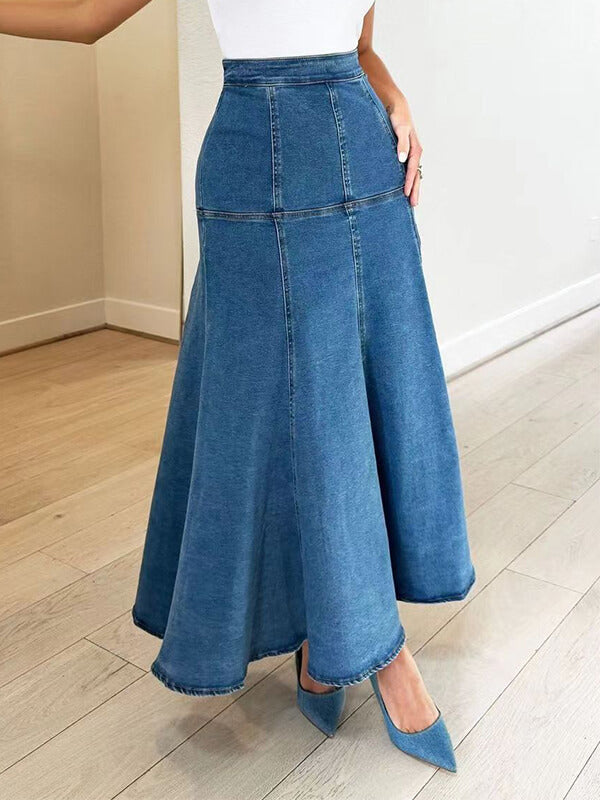 Motionkiller Mermaid Denim Skirt