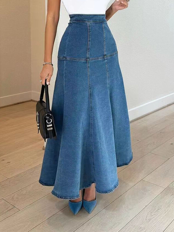 Motionkiller Mermaid Denim Skirt