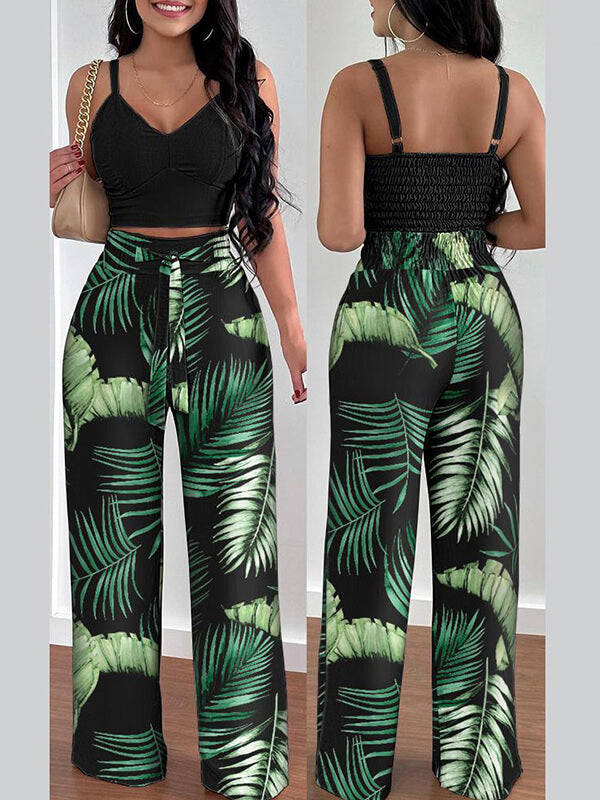 Motionkiller Printed Cami Top & Pants Set