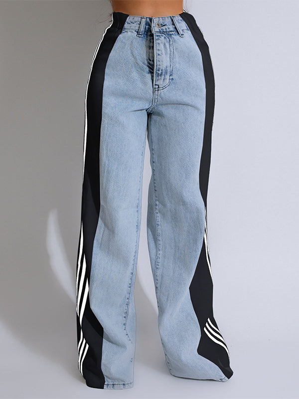 Side Stripe Jeans