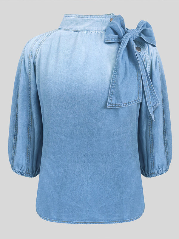 Motionkiller Tied Denim Top