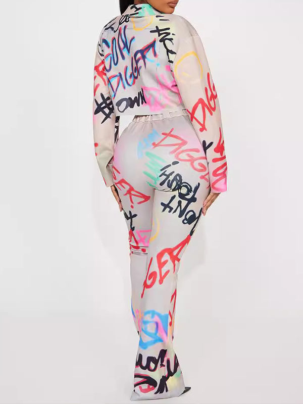 Motionkiller Printed Shirt & Pants Set