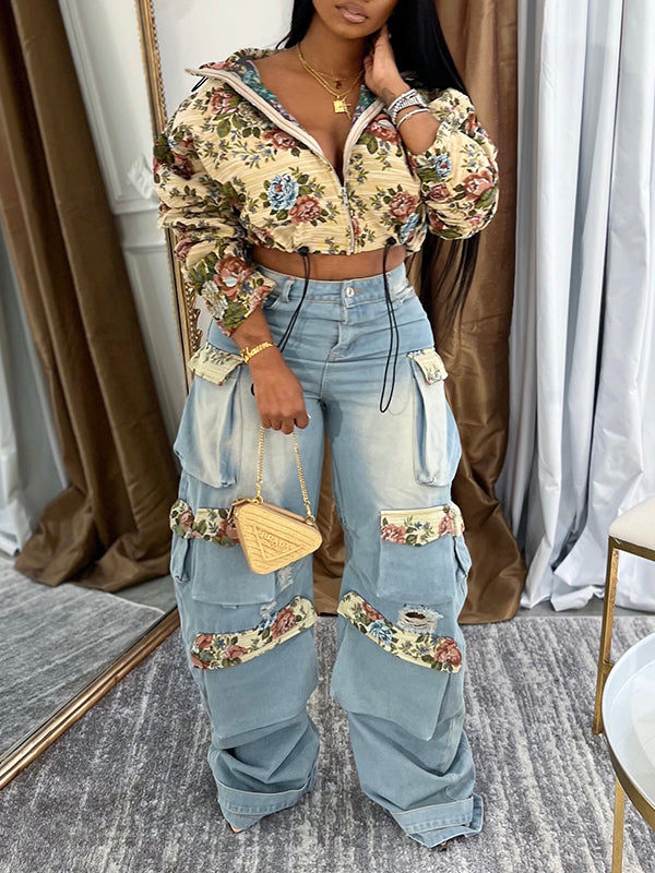 Motionkiller Printed Zip-Front Jacket