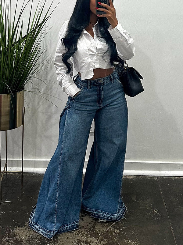 Wide Leg Jeans -- sold out