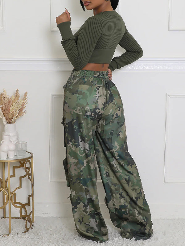 Camo Cargo Pants