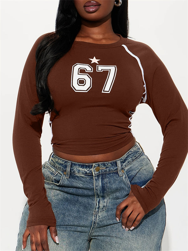 Logo Print Tee--Clearance