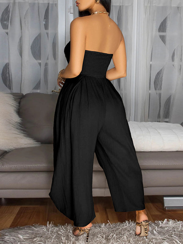Motionkiller Strapless Tied Jumpsuit