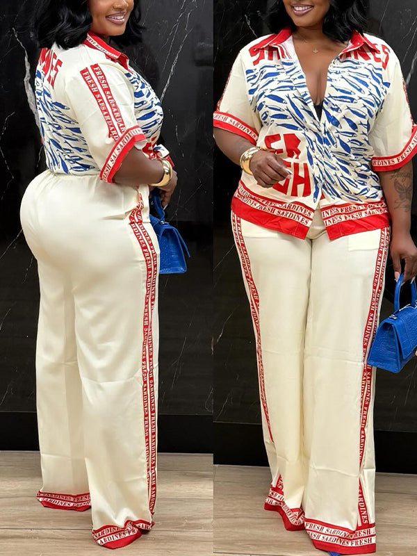 Motionkiller Printed Shirt & Pants Set