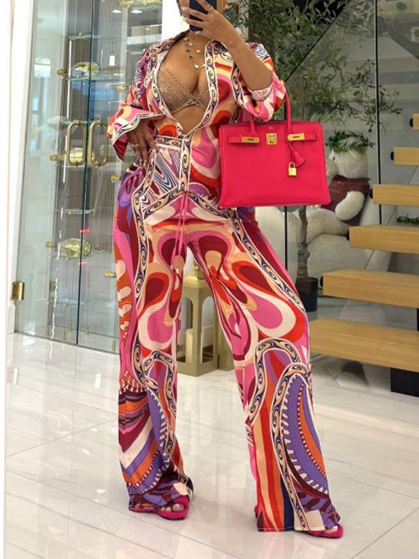 Motionkiller Printed Shirt & Pants Set