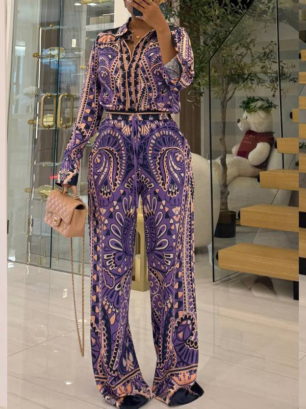 Motionkiller Printed Shirt & Pants Set