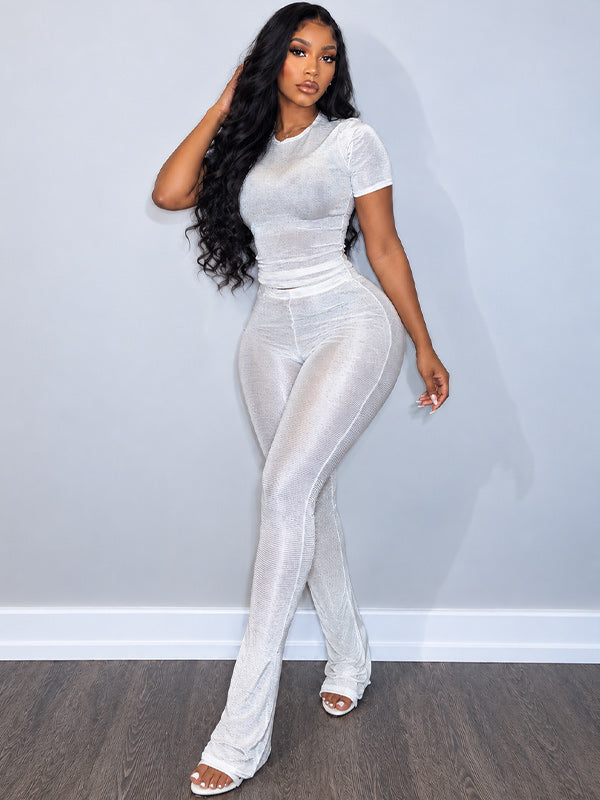 Shimmer Pants Set