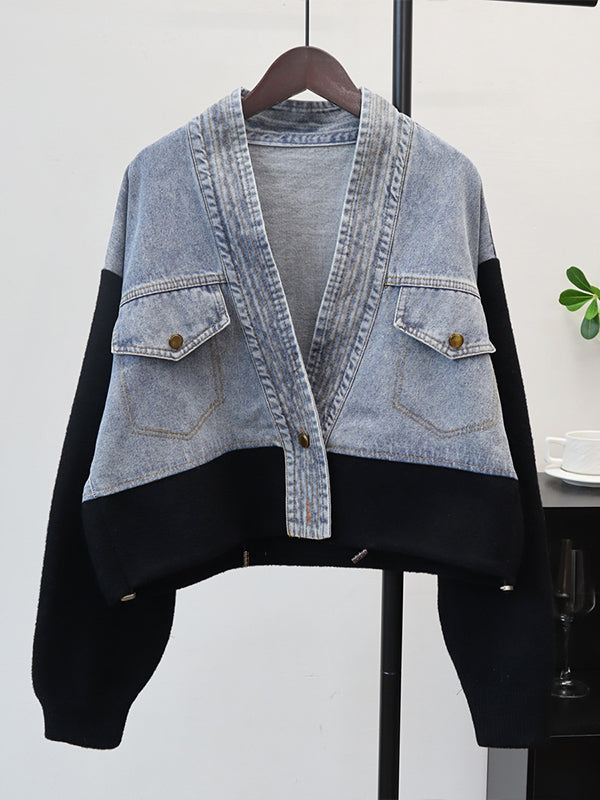 Denim Combo Jacket