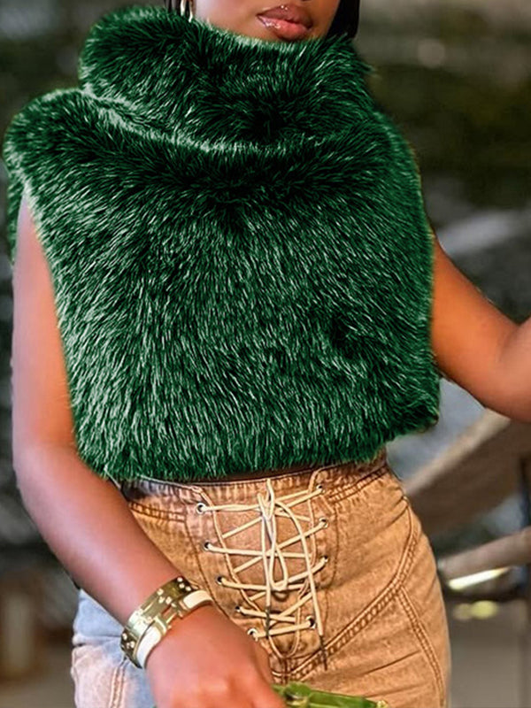 Faux Fur Vest