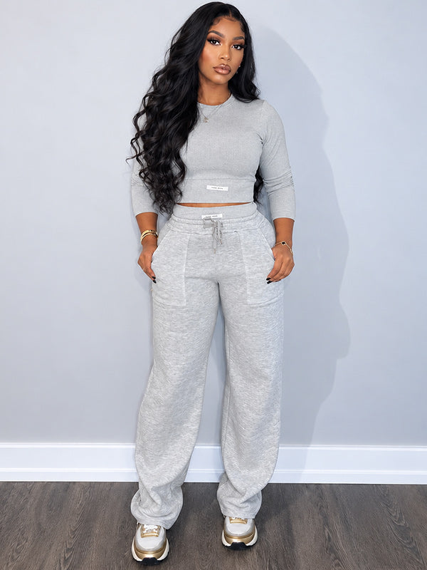 Logo Top & Pants Set