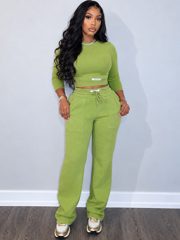 Logo Top & Pants Set