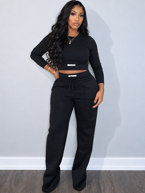 Logo Top & Pants Set