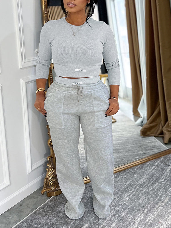 Logo Top & Pants Set