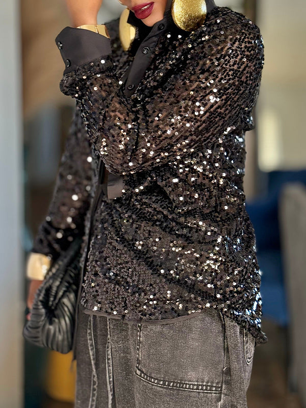 Sequin Shirt