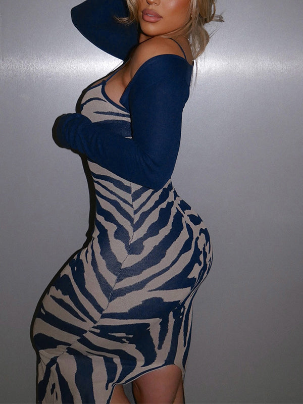 Printed Cami Dress Set