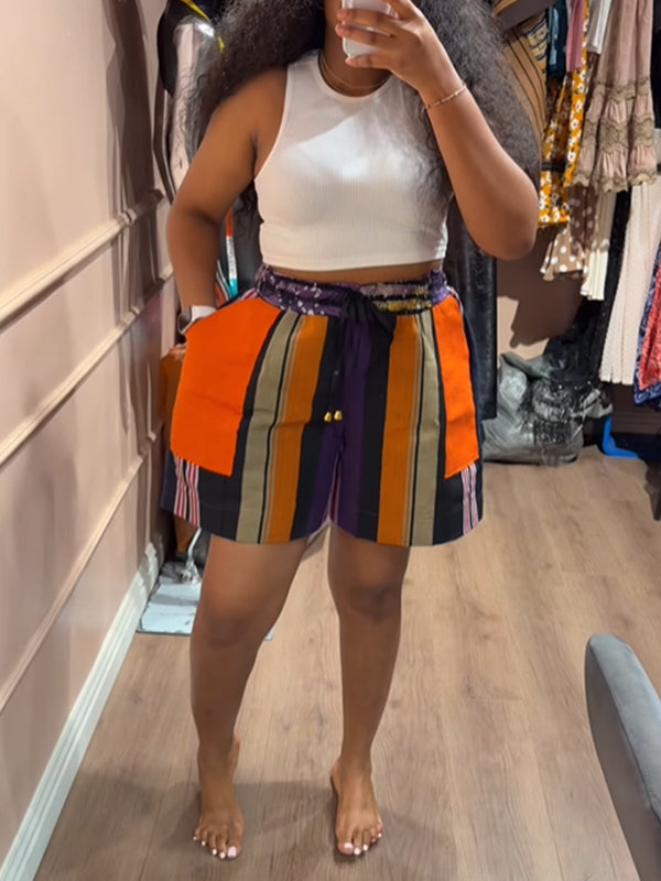 Colorblock Shorts
