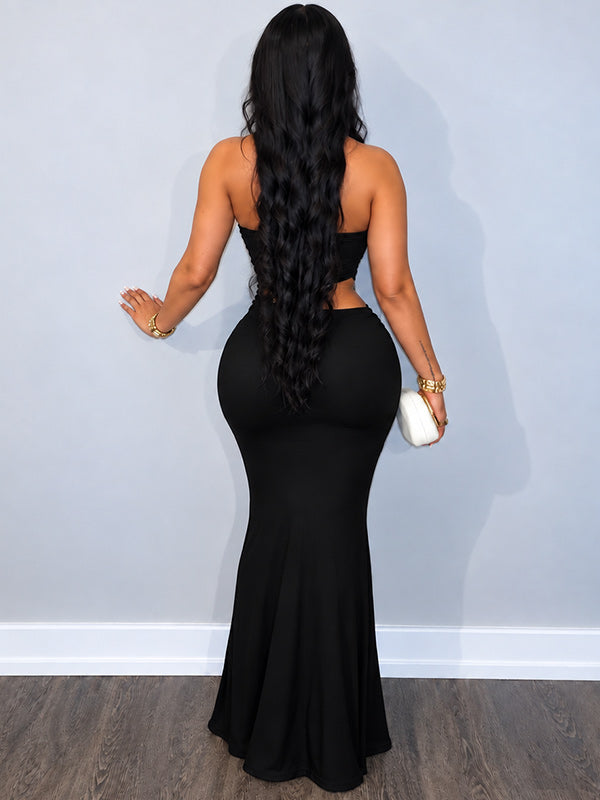 Motionkiller Strapless Cutout Dress
