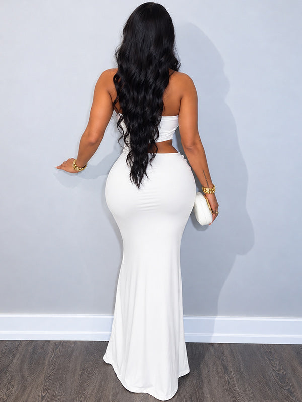 Motionkiller Strapless Cutout Dress