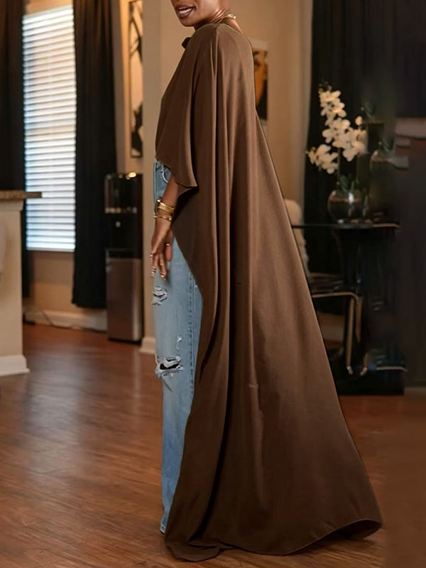 High-Low Sheer Tunic Top
