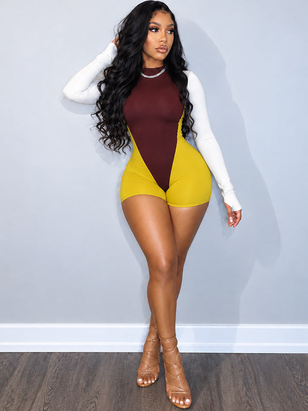 Three Tone Romper