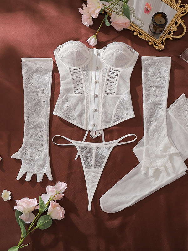 Lace Corset Set
