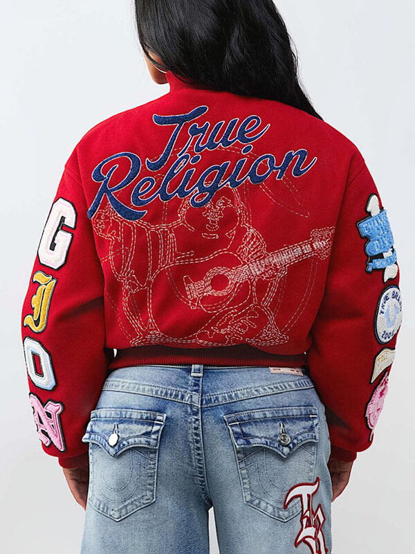 Printed Bomber Jacket