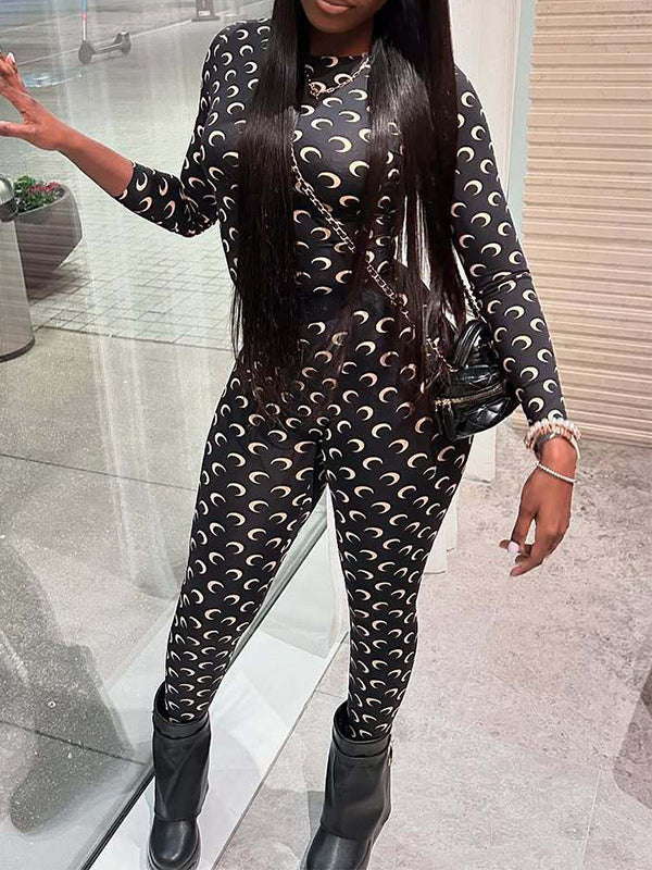 Printed Tee & Pants Set