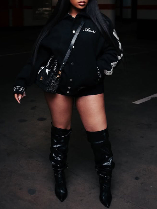 Logo Bomber Jacket