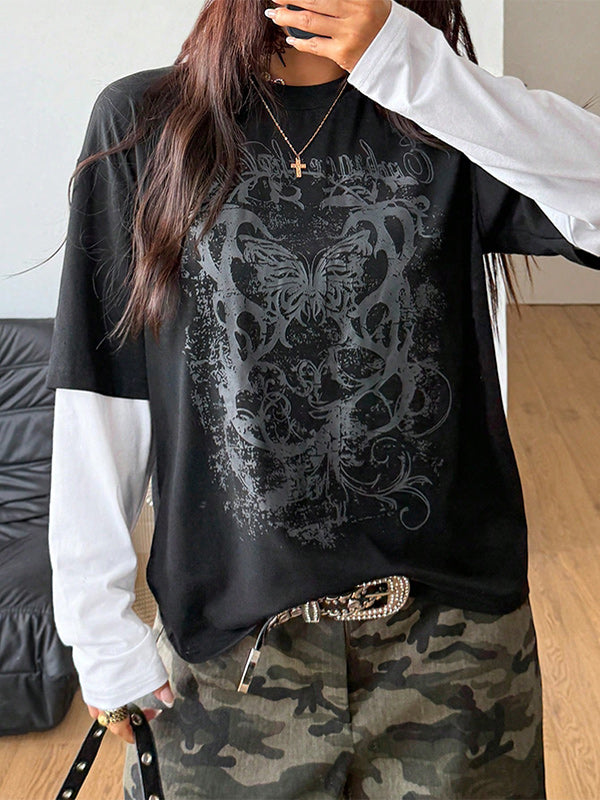 Printed Combo Tee