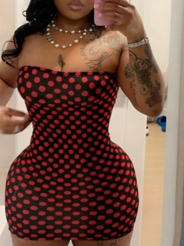 Dot Tube Dress