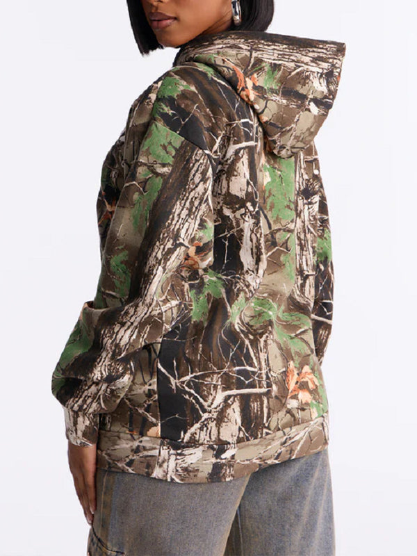 Printed Pullover Hoodie