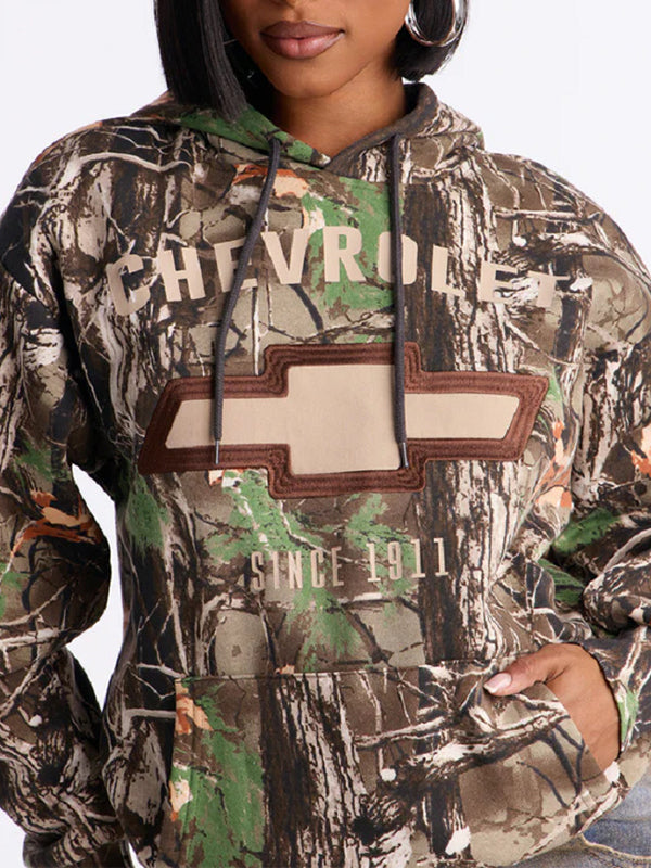 Printed Pullover Hoodie